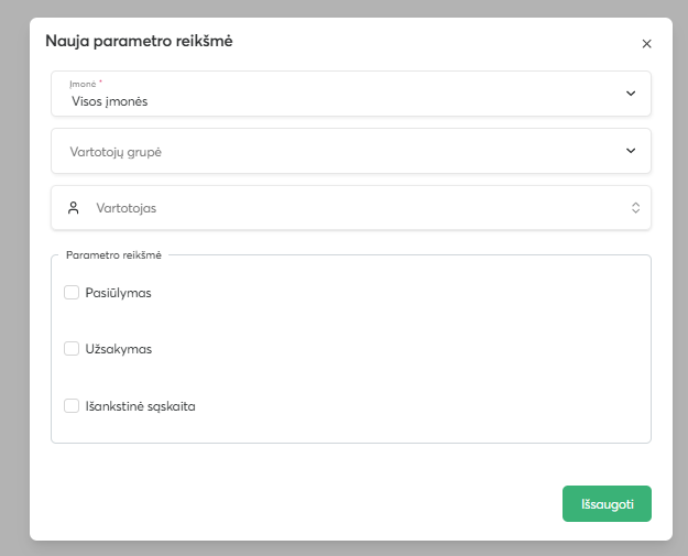 parametras