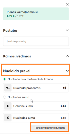 discount